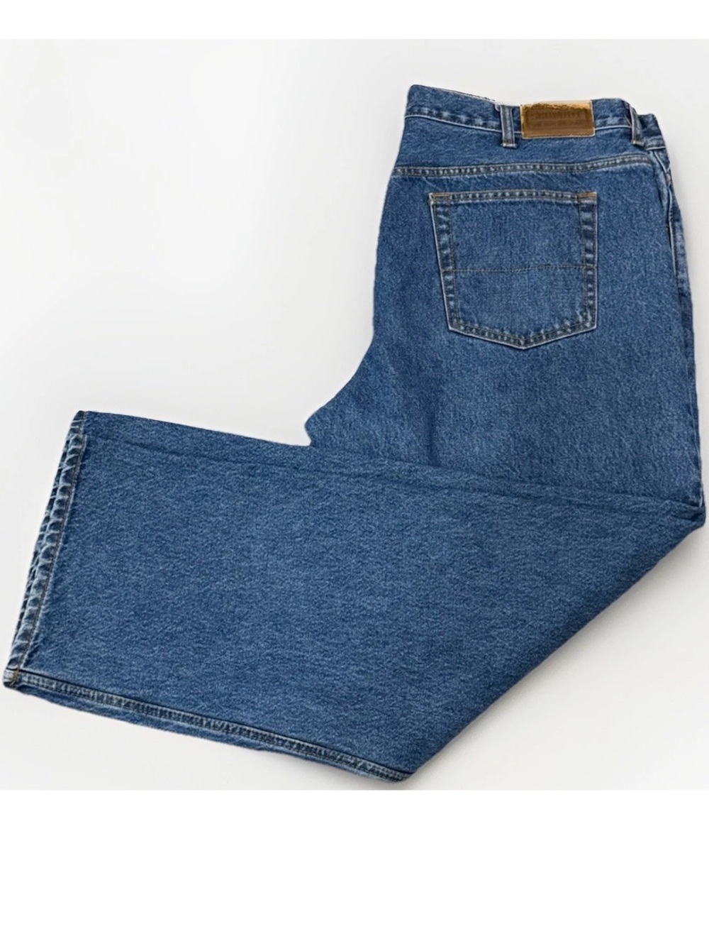 C.E. Schmidt Work Jeans Men’s 42x32 Blue Denim Straight Heavy Duty
